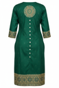 Elegant Cotton Kurthi - Back View